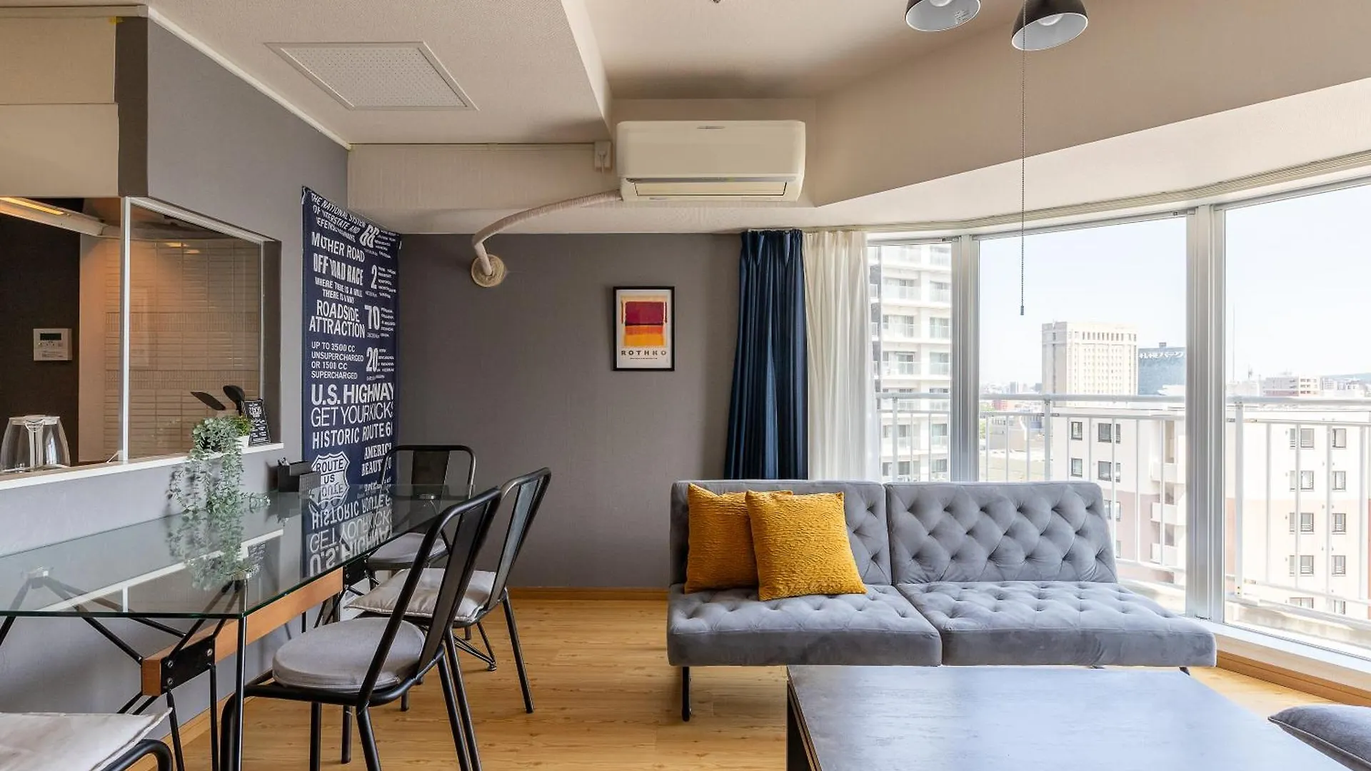 Ferienwohnung Ams Tower - Sapporo Susukino Apartment